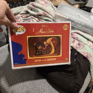 Funko Pop! Disney Aladdin Jafar as the Serpent - Red and Black